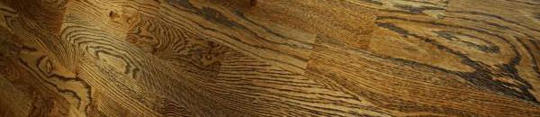 Dřevěná podlaha - Dub Amstrdam kartáčovaný Living - vzhled