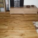 Dřevěná podlaha - obývací pokoj - realizace 2